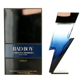 Bad Boy Cobalt by Carolina Herrera, 3.4 oz Eau de Parfum Electrique Spray for Men